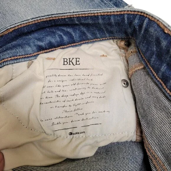 BKE Women’s 30X26 Ankle Mid-Rise Distressed Skinny Jeans Buckle NO SIZE TAG - Picture 11 of 16